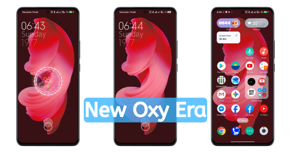 New Oxy Era Fingerprint Theme