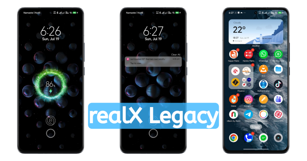 RealX Legacy Fingerprint Theme