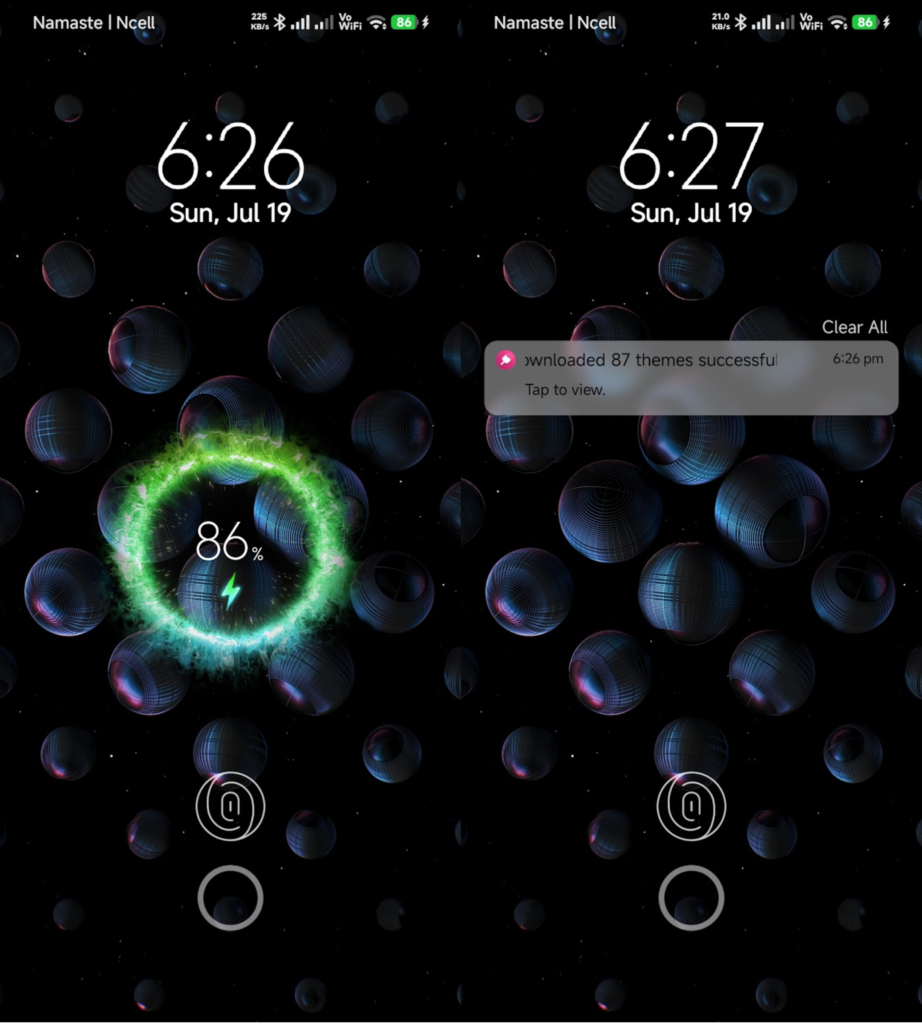 RealX Legacy Fingerprint Theme